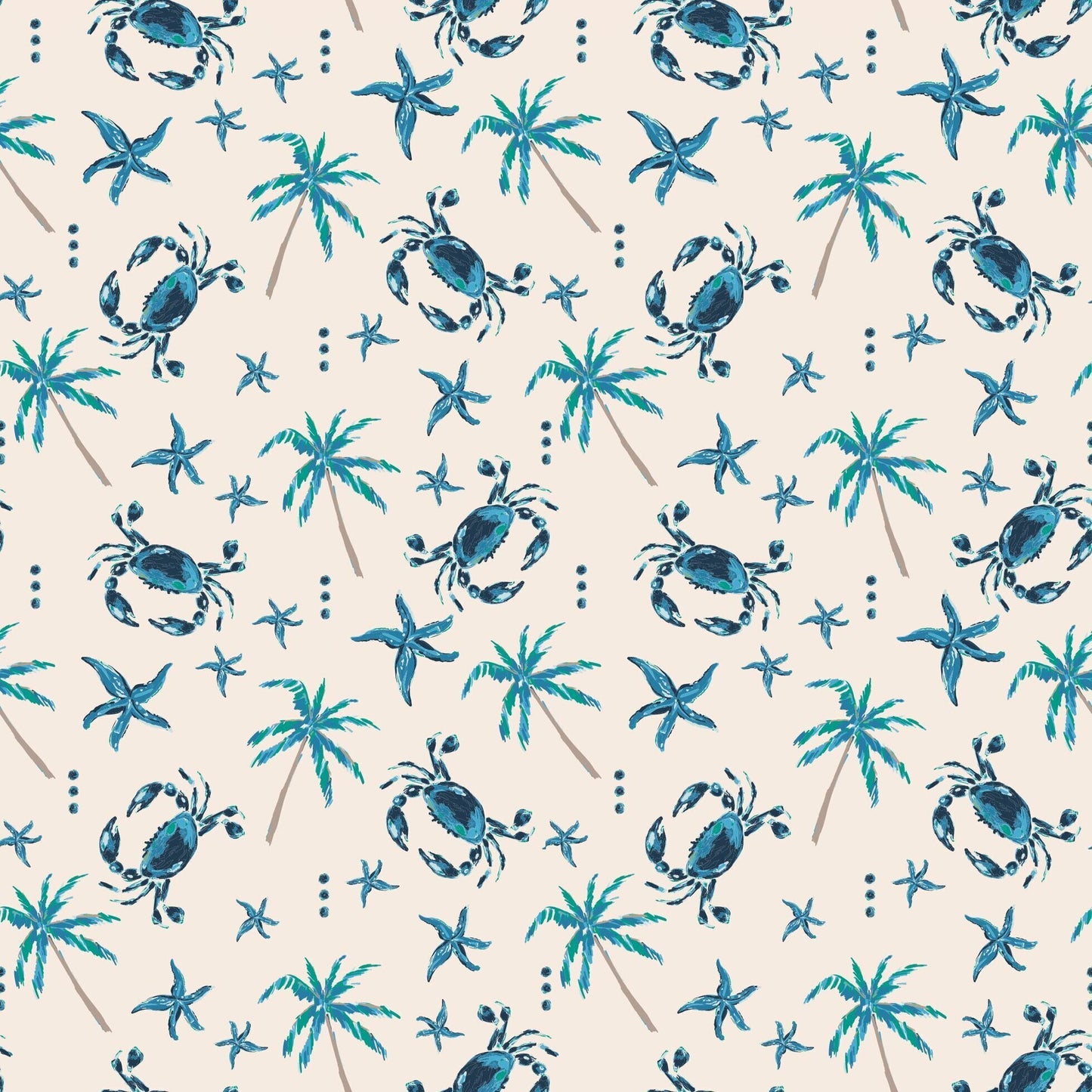 Beach Days Zipper Footie