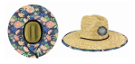 Straw Fishing Hats (3 Patterns)