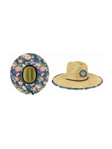 Straw Fishing Hats (3 Patterns)