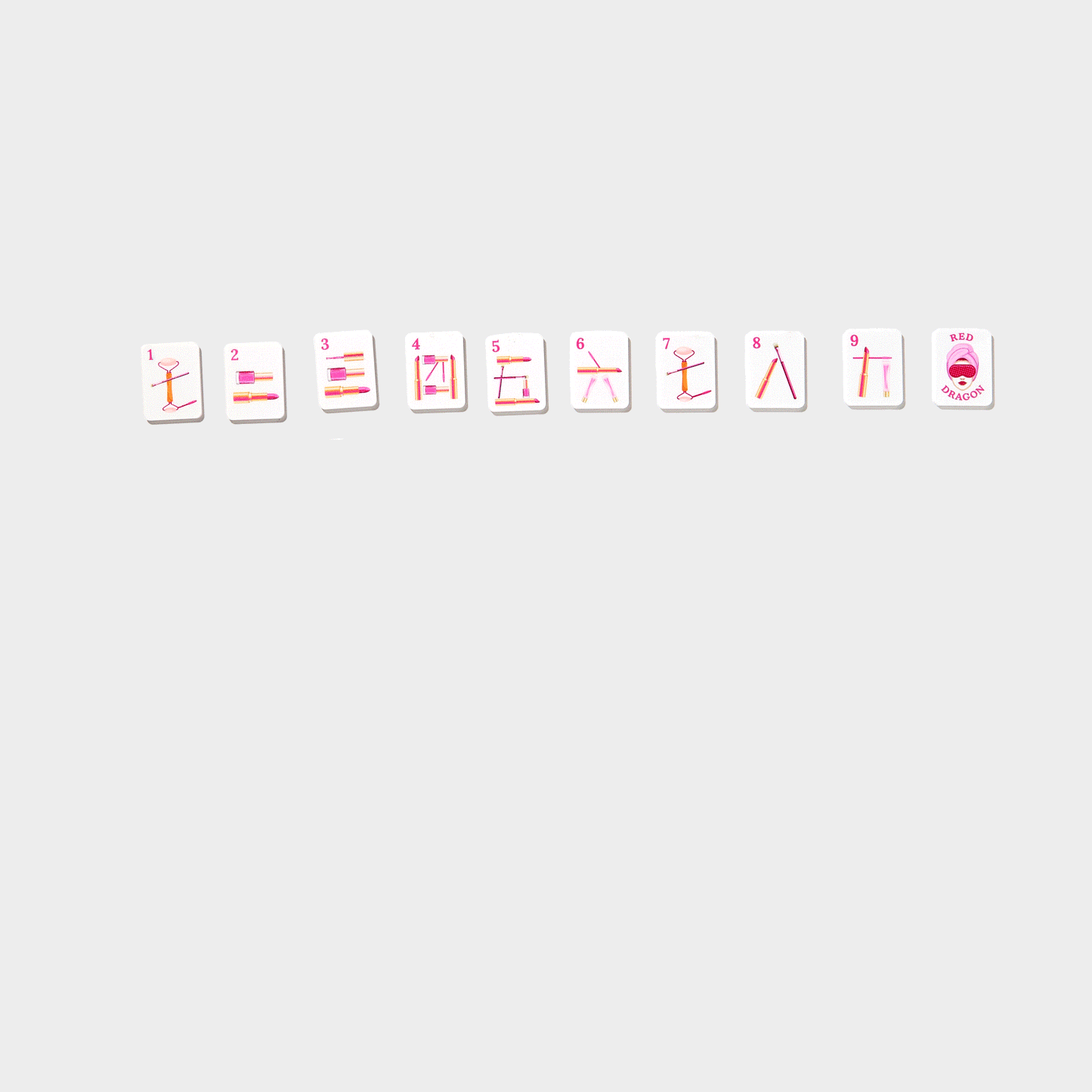 Mini Mahjer Complete Set - Bubbles & Bows