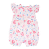 Bamboo Ruffle Romper