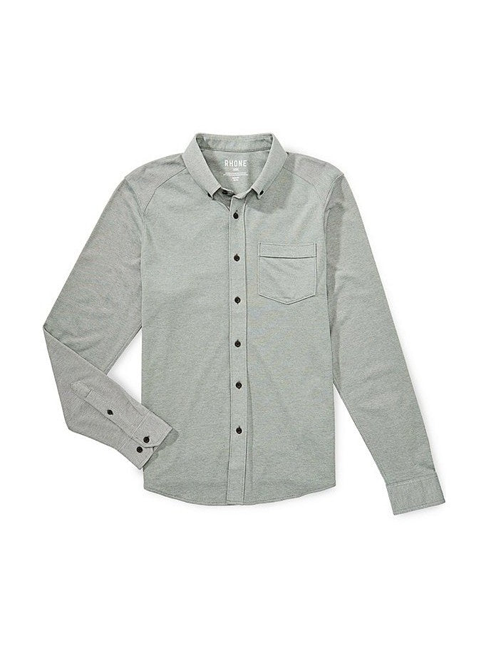 Effortless Oxford Button Down - Olivie Shadow