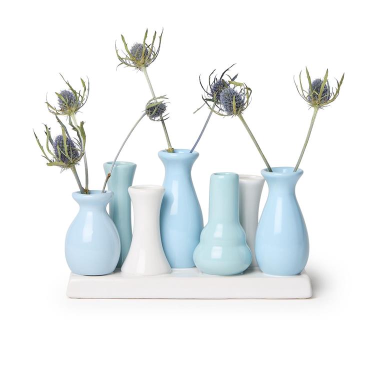 Blue Hues Multi Vase
