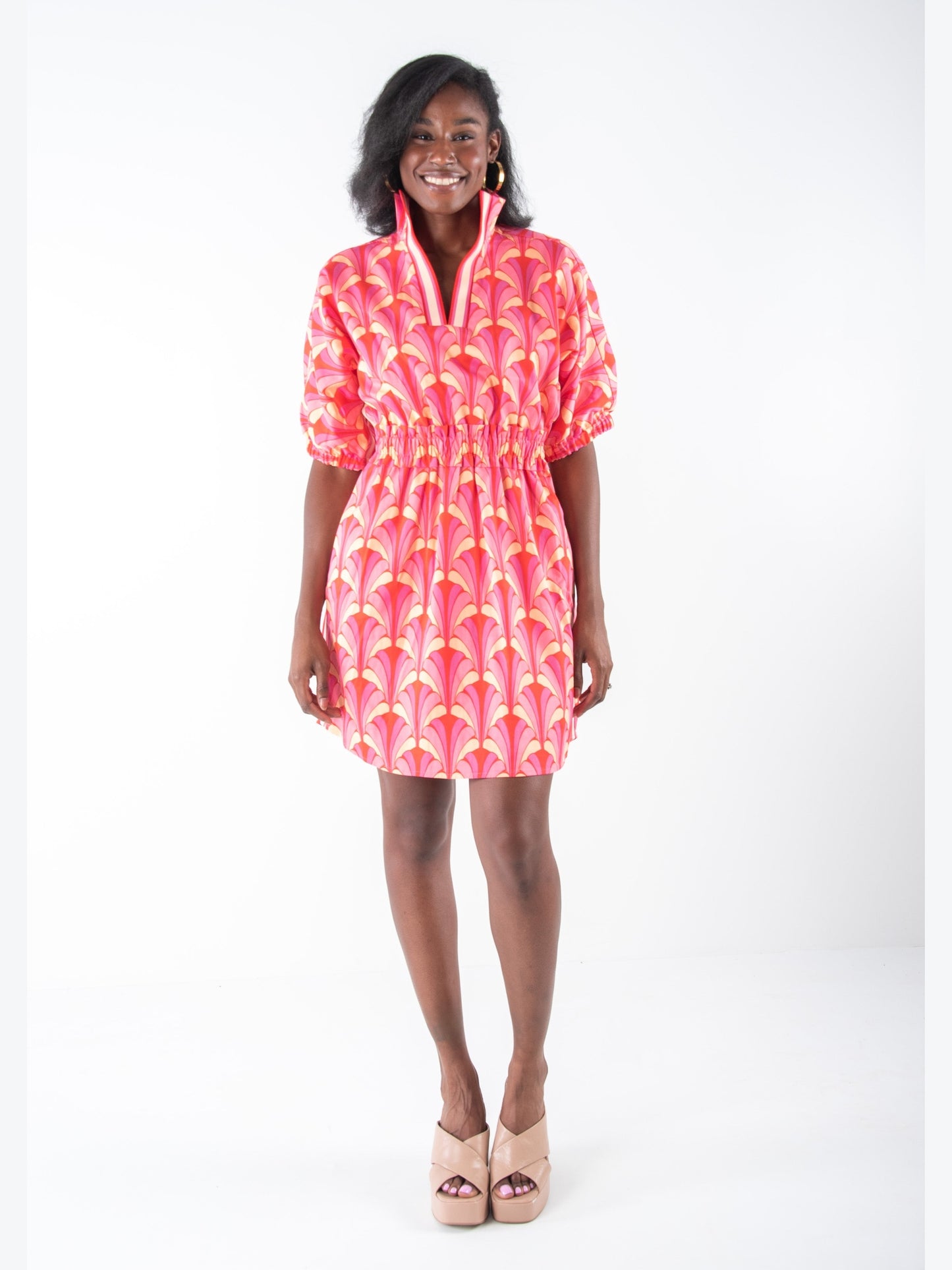 Palmer Dress - Scallops