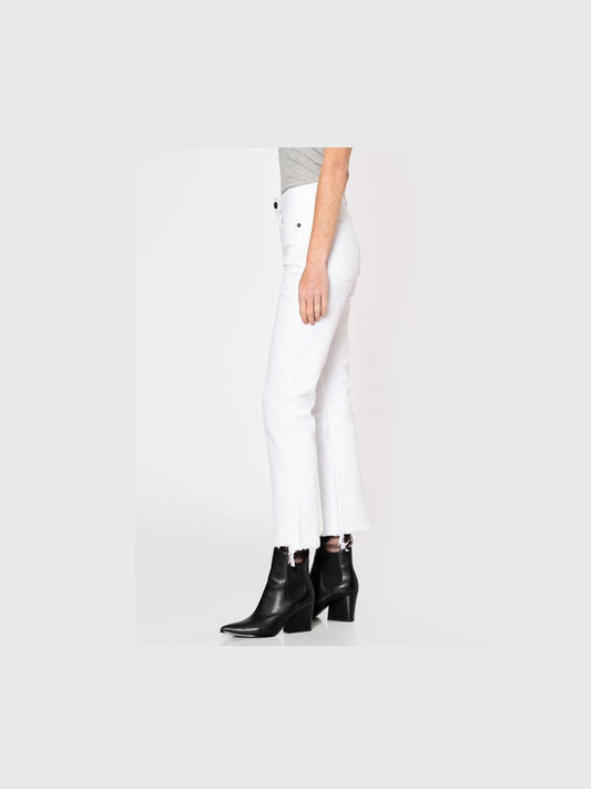 Farrah White Kick Flare