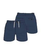Avenues Everywhere Short 6" - Navy