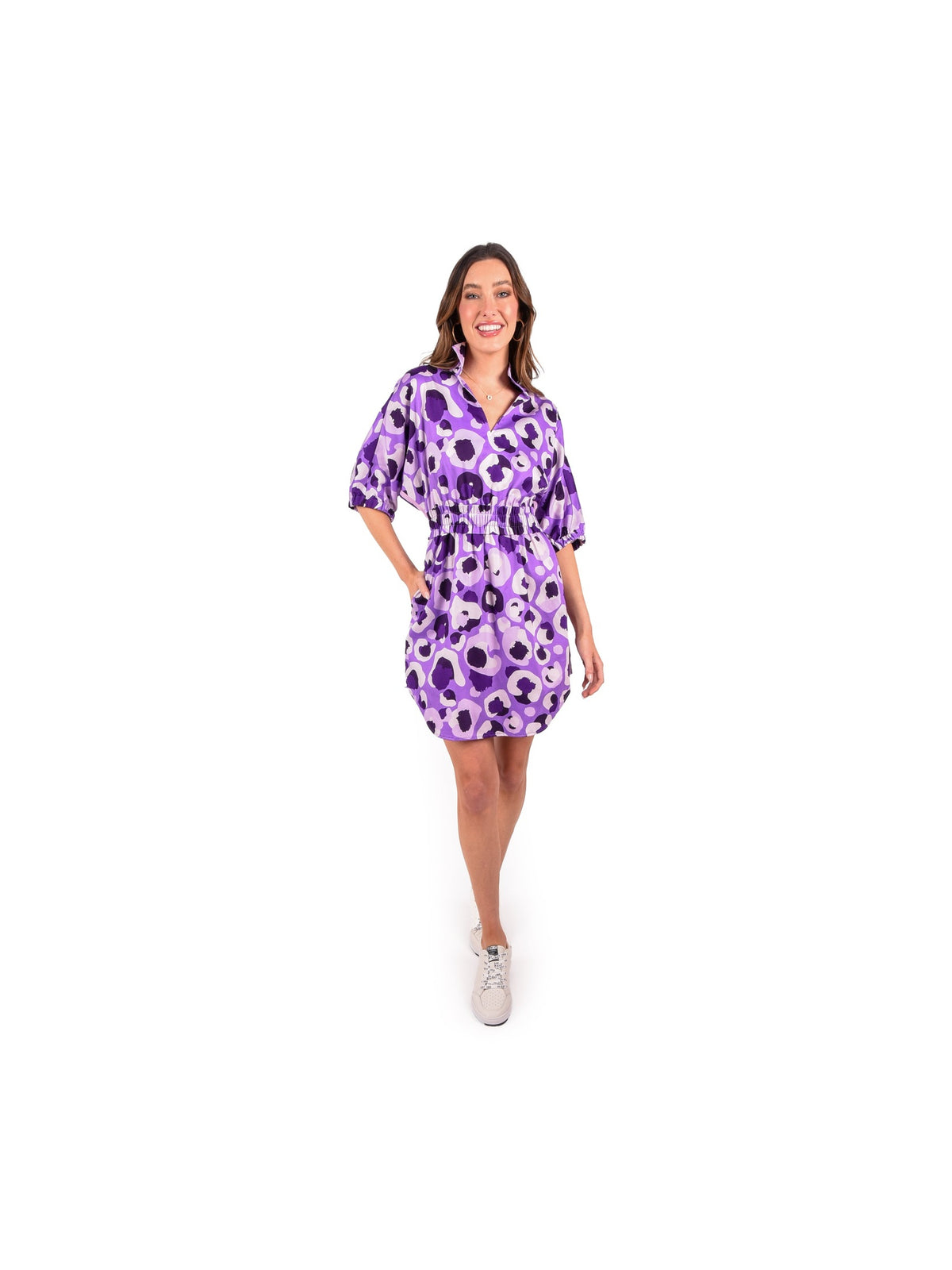 Game Day Cheetah Palmer Dress – Sporty & Stylish for Fans