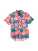 Tropic Like its Hot Performance Button Down S/S