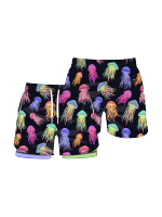 Don't be Jellies Kids Swim Trunks Lined