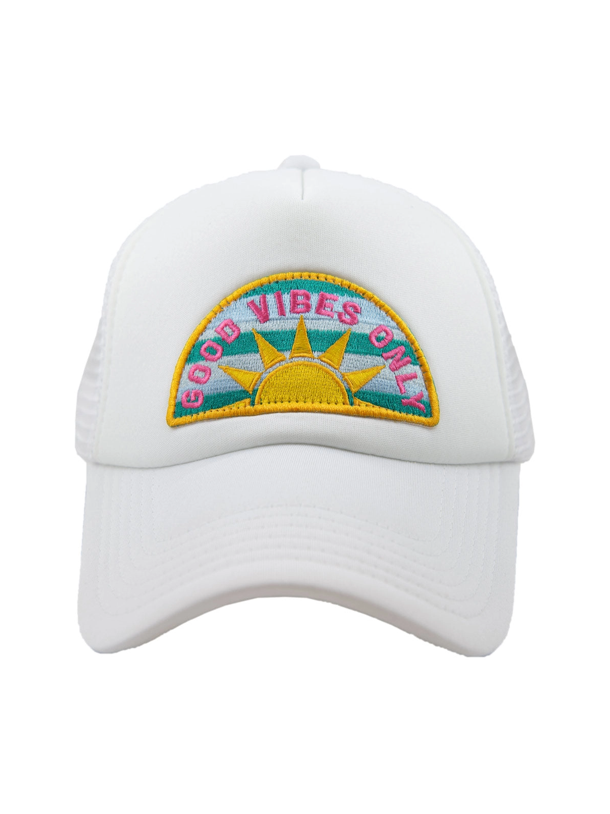 Good Vibes Only Patch Foam Trucker Hat