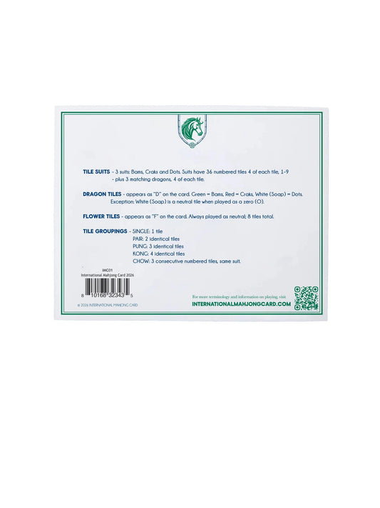 International Mahjong Card
