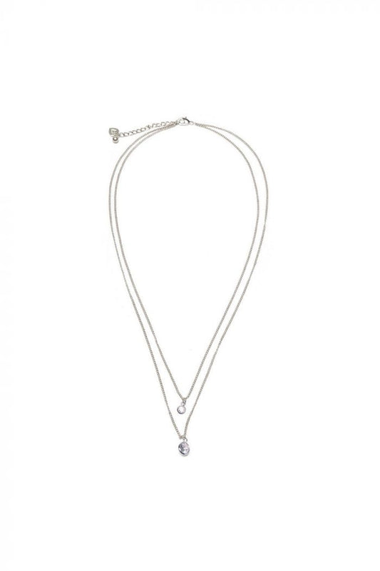 2 Highlights Necklace in Silver | Elegant Jewelry