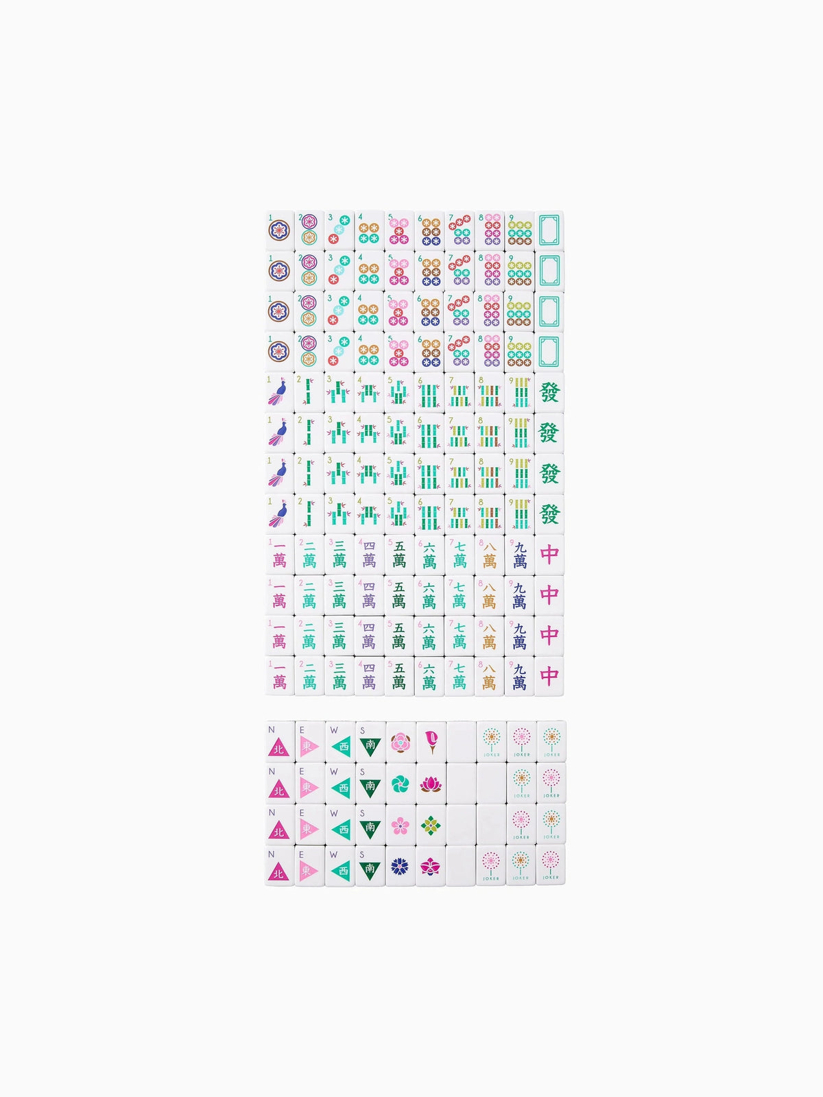 La Fete Mahjong Tiles