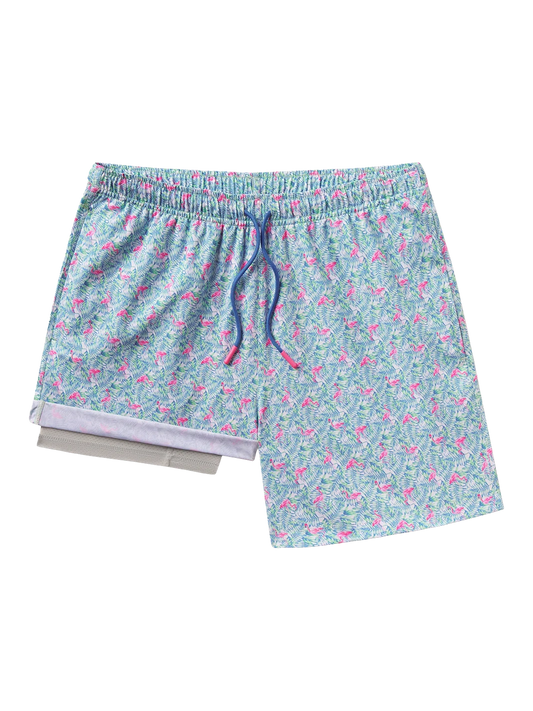 Lets Flamingle Swim Shorts