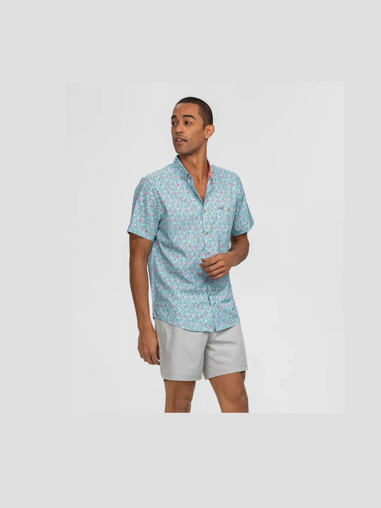 Lets Flamingle Baja Shirt SS