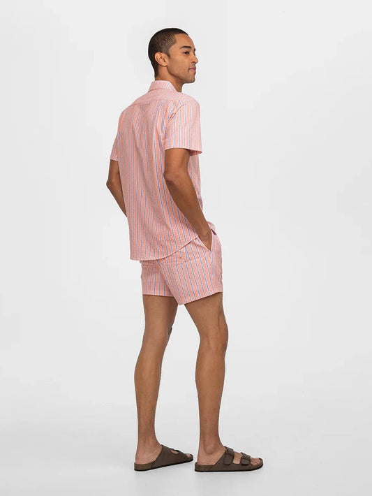 Boardwalk Seersucker Baja Shirt SS