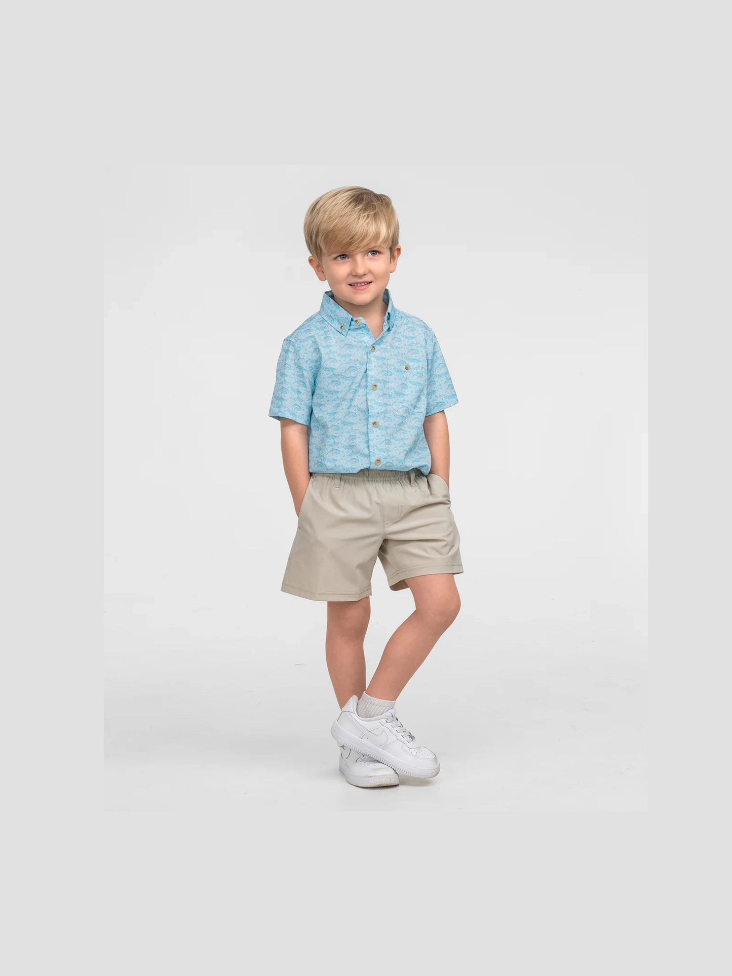 Boys Grand Slam Baja Shirt SS