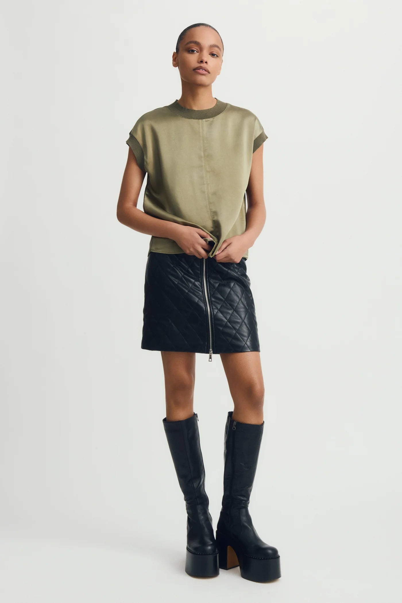 Gaylor Top - Dark Khaki