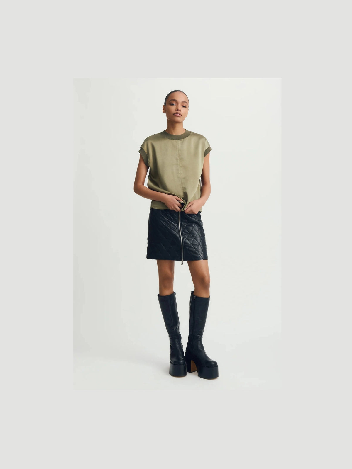 Gaylor Top - Dark Khaki