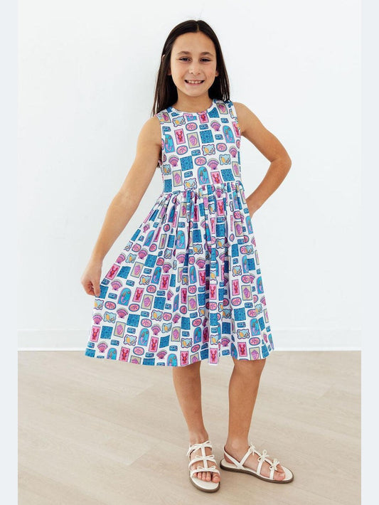 Amalfi Adventure Tank Twirl Dress