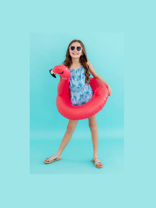 Island Time Strappy Play Romper