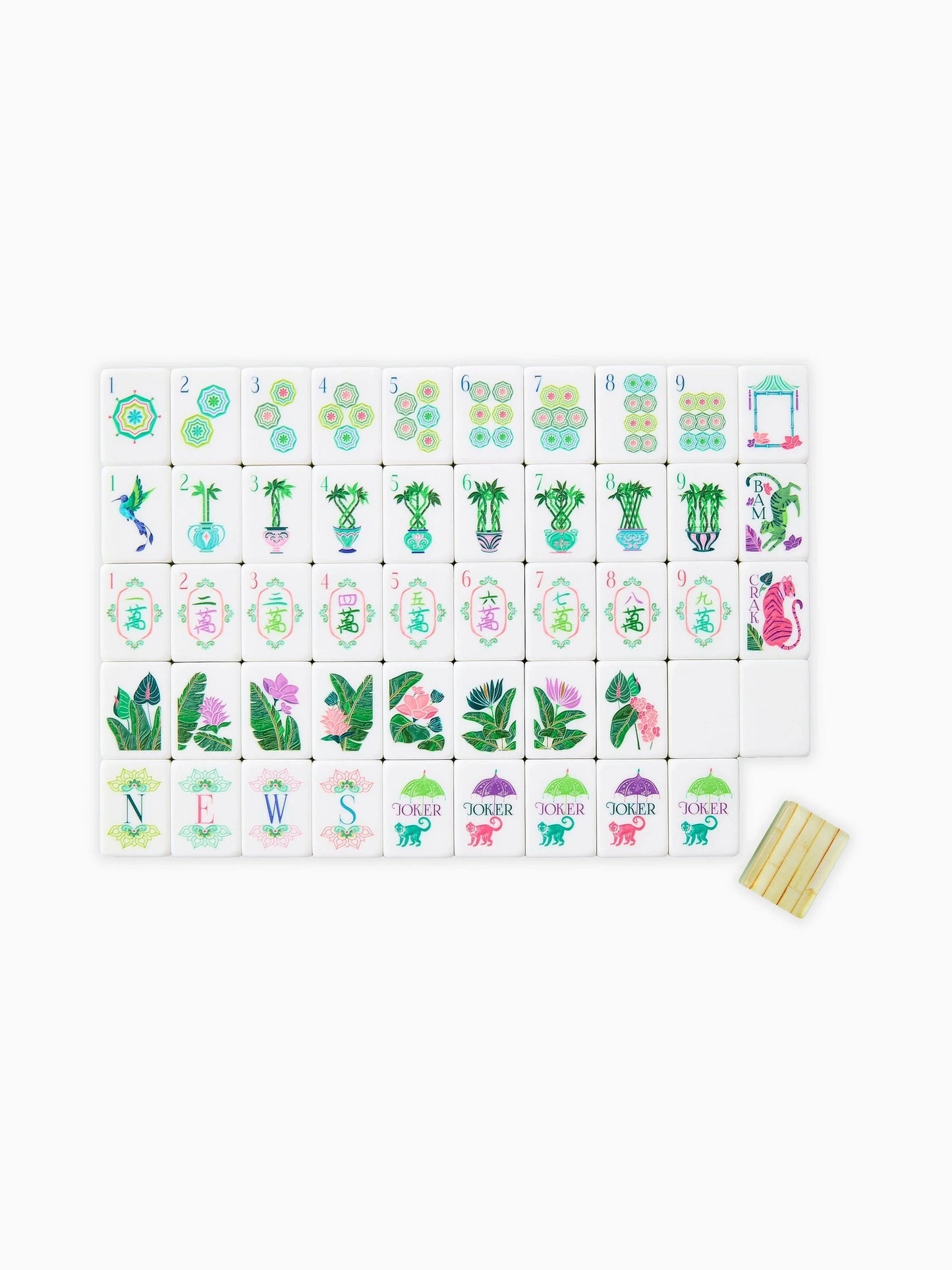Palm Royale Mahjong Tiles