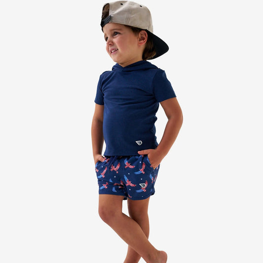 Youth Swim Trunk - Jumbo USA Eagle