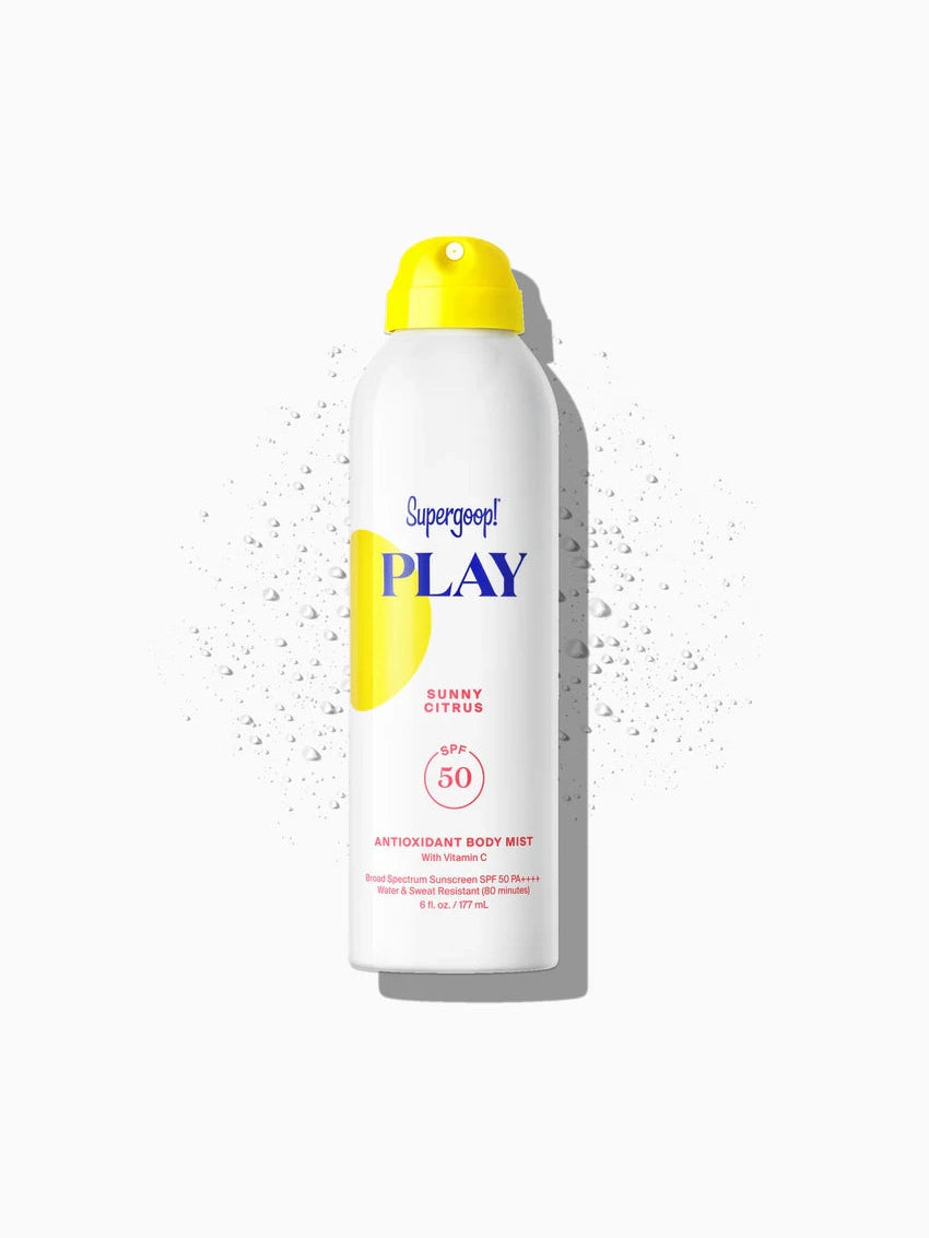 SupergoopPlay SPF 50 Antioxidant Body Mist - Sunny Citrus
