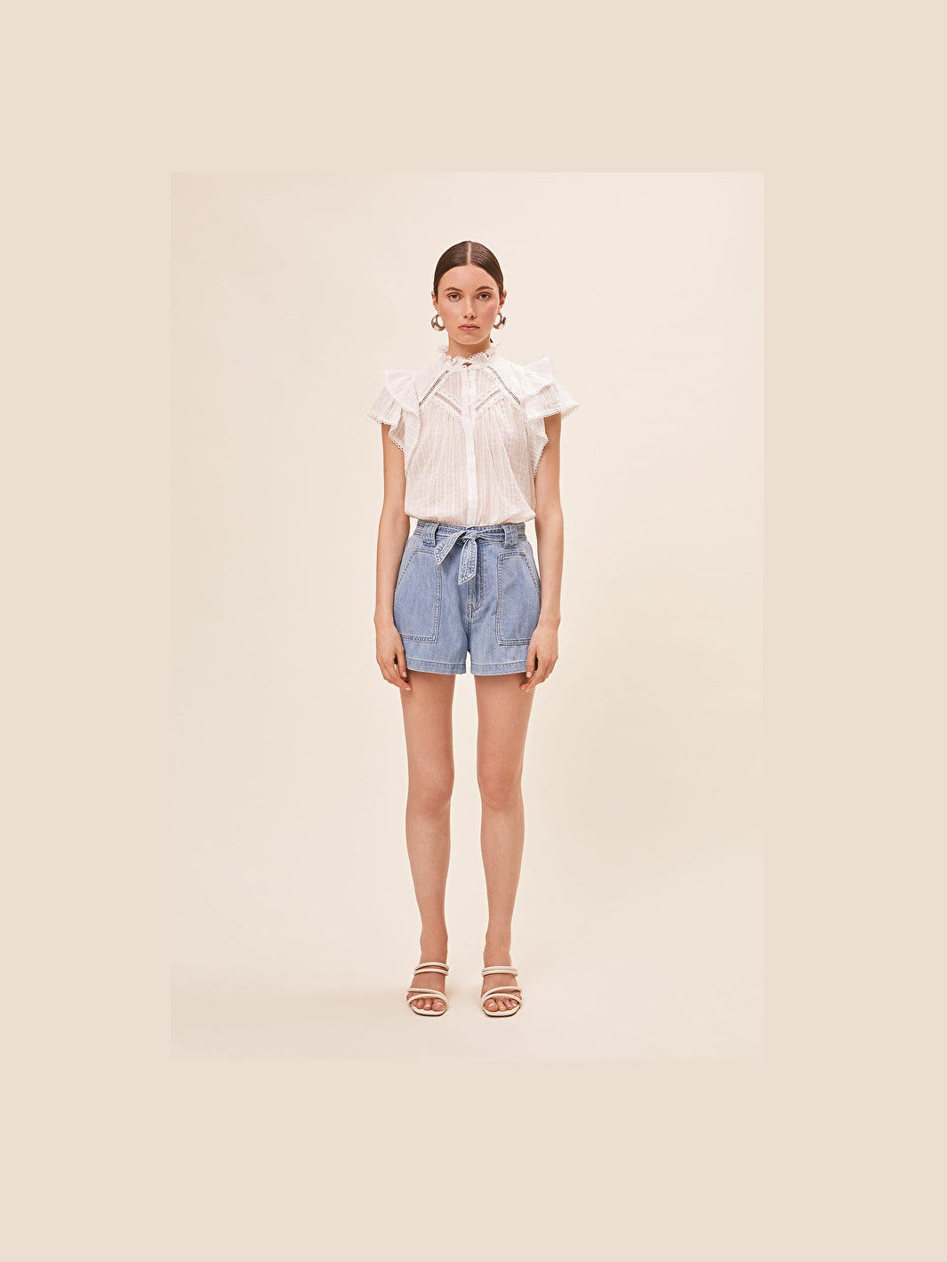 Ludy Top - Blanc Casse