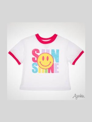 Sun Shine Ringer Tee