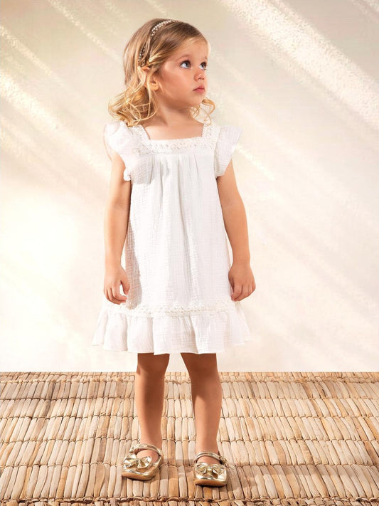 White Muslin Dress