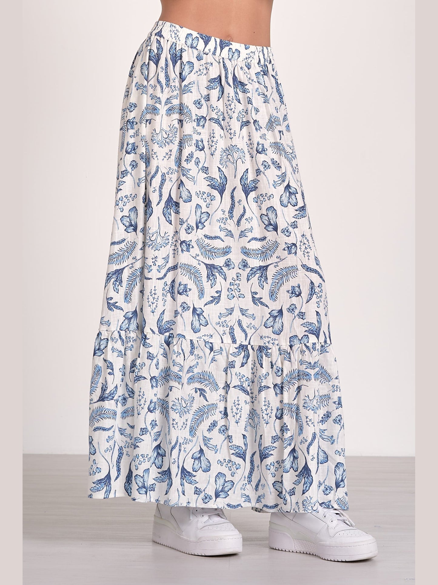 Blue Porcelain Skirt