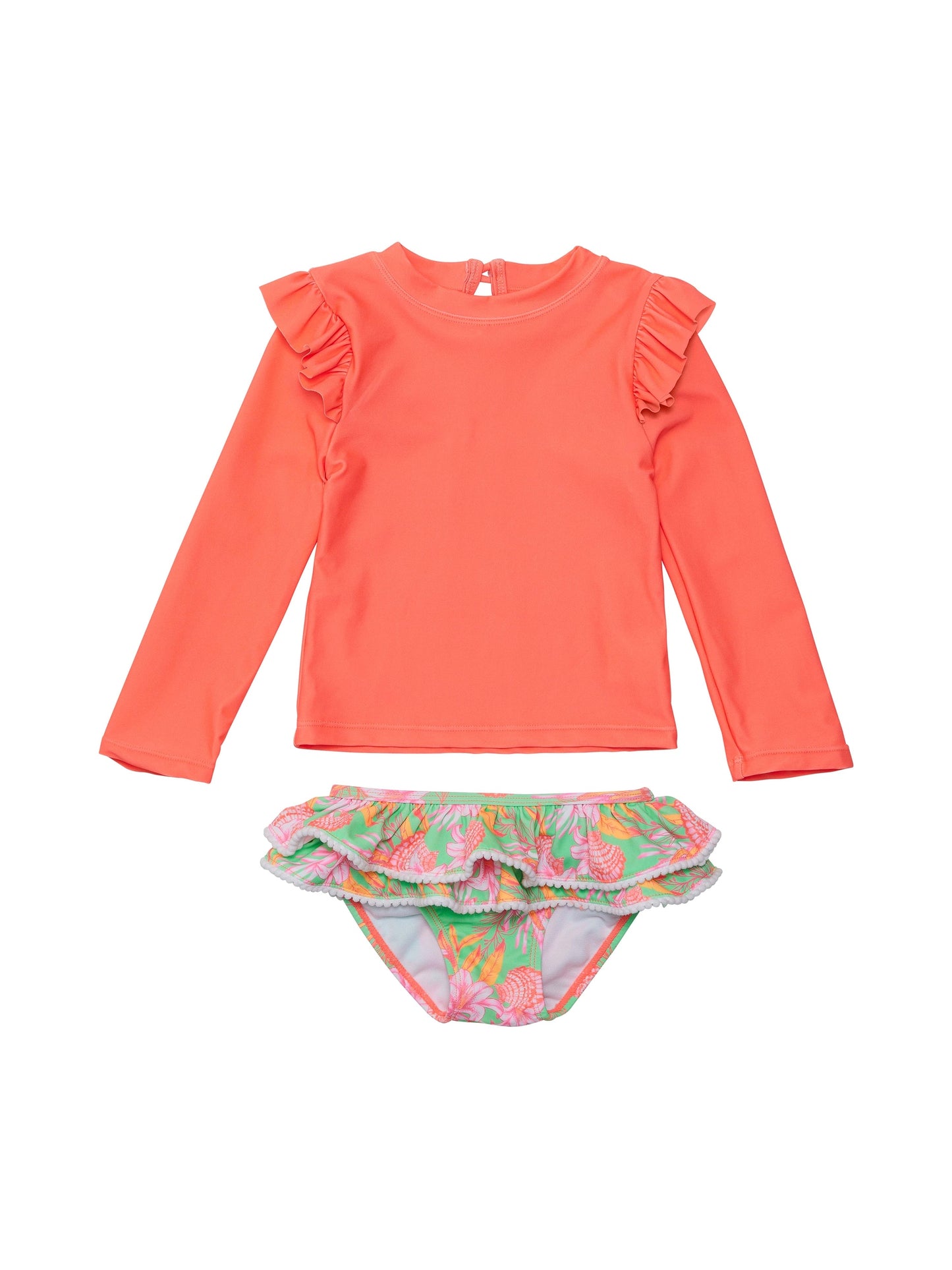 Coastal Shells Sustainable Ruffle Set