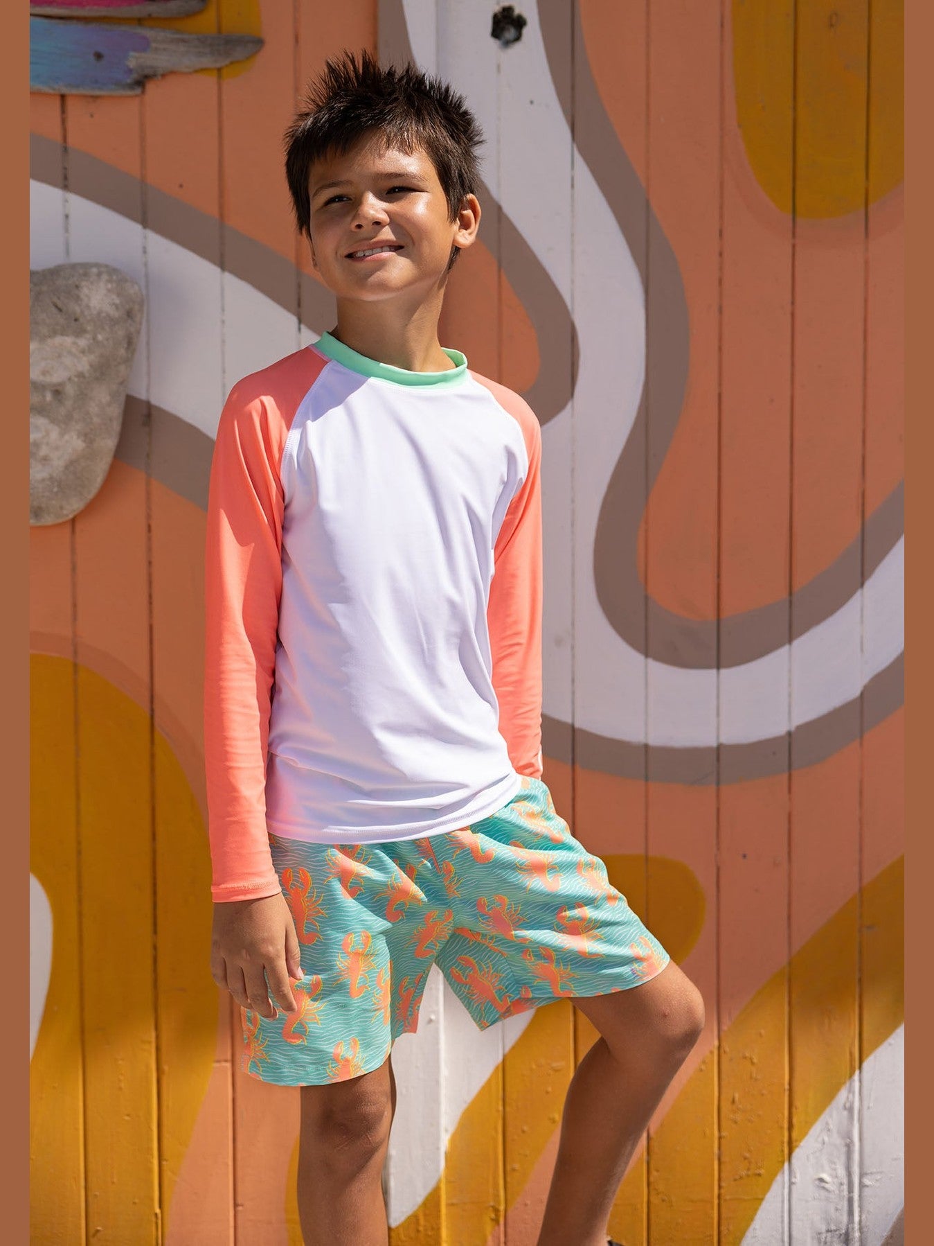 Ocean Clawed Swim Short