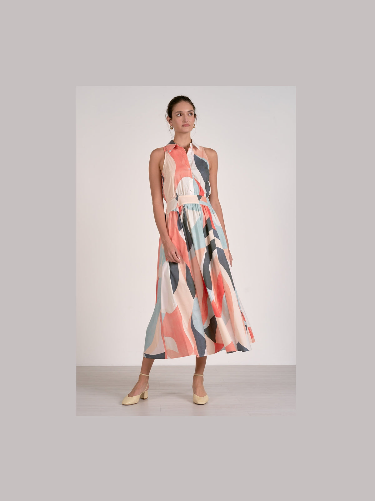 Multi Prism Maxi Dress