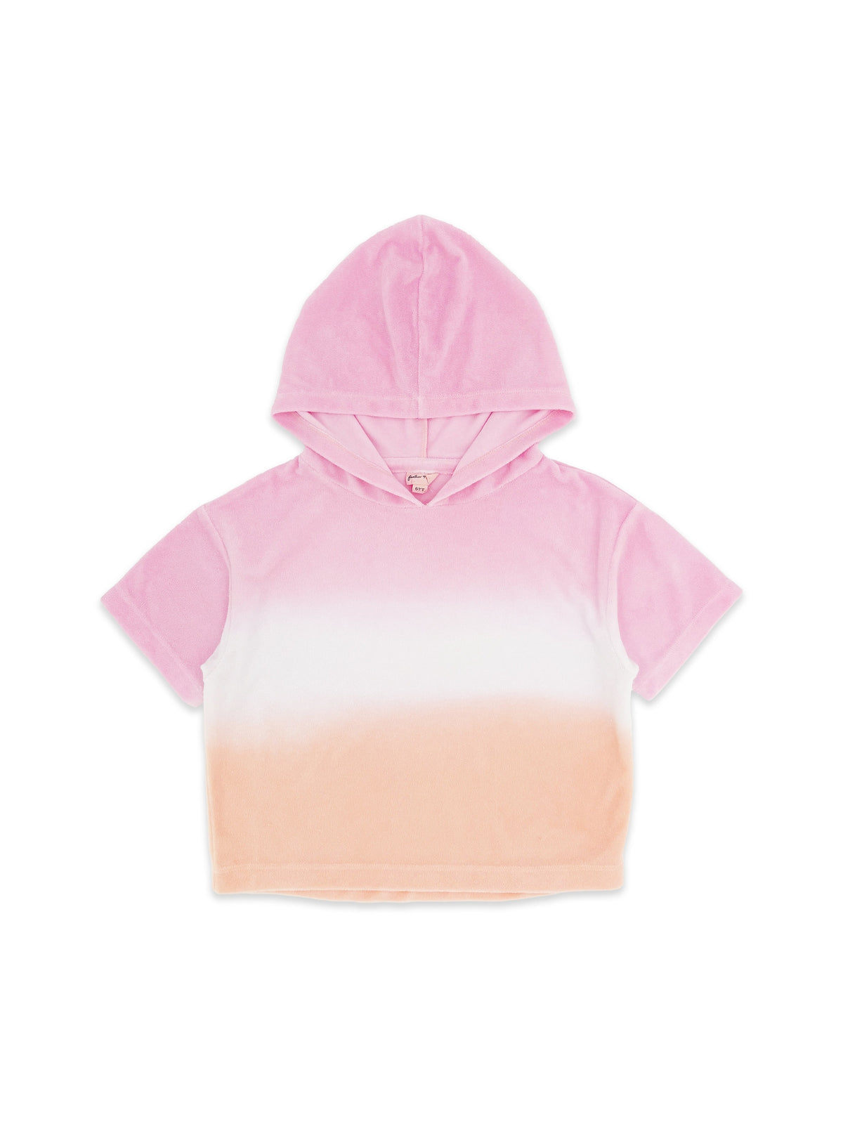 Terry Hoody - POP PINK