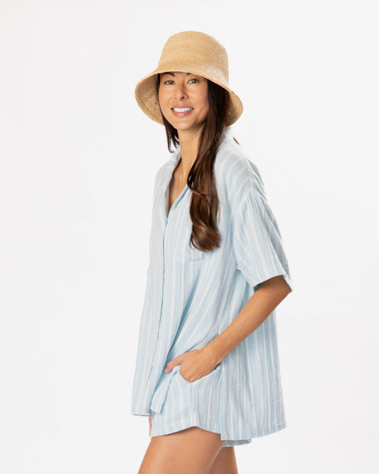 Sunglow Shirt - CRYSTAL BLUE