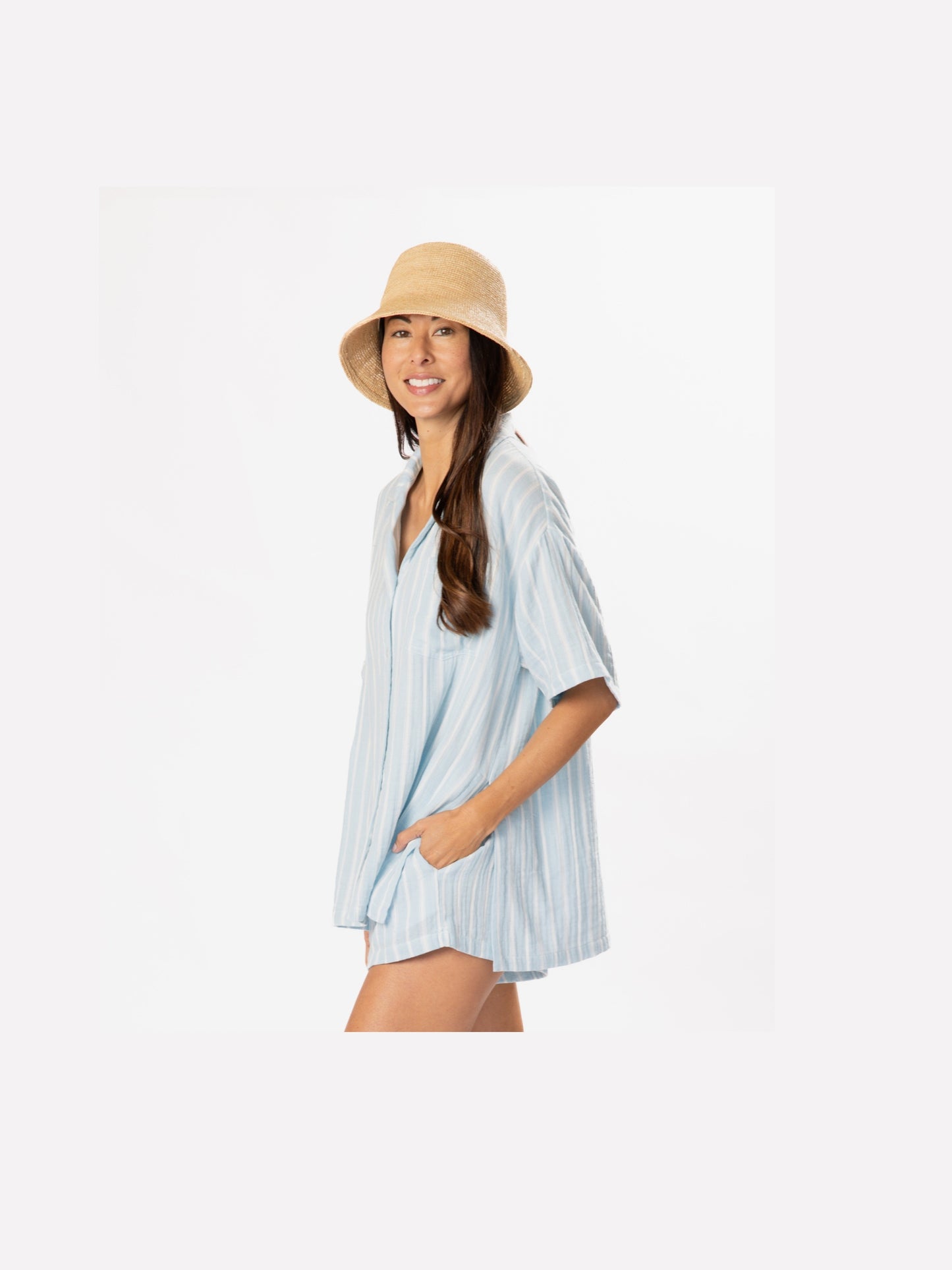 Sunglow Shirt - CRYSTAL BLUE