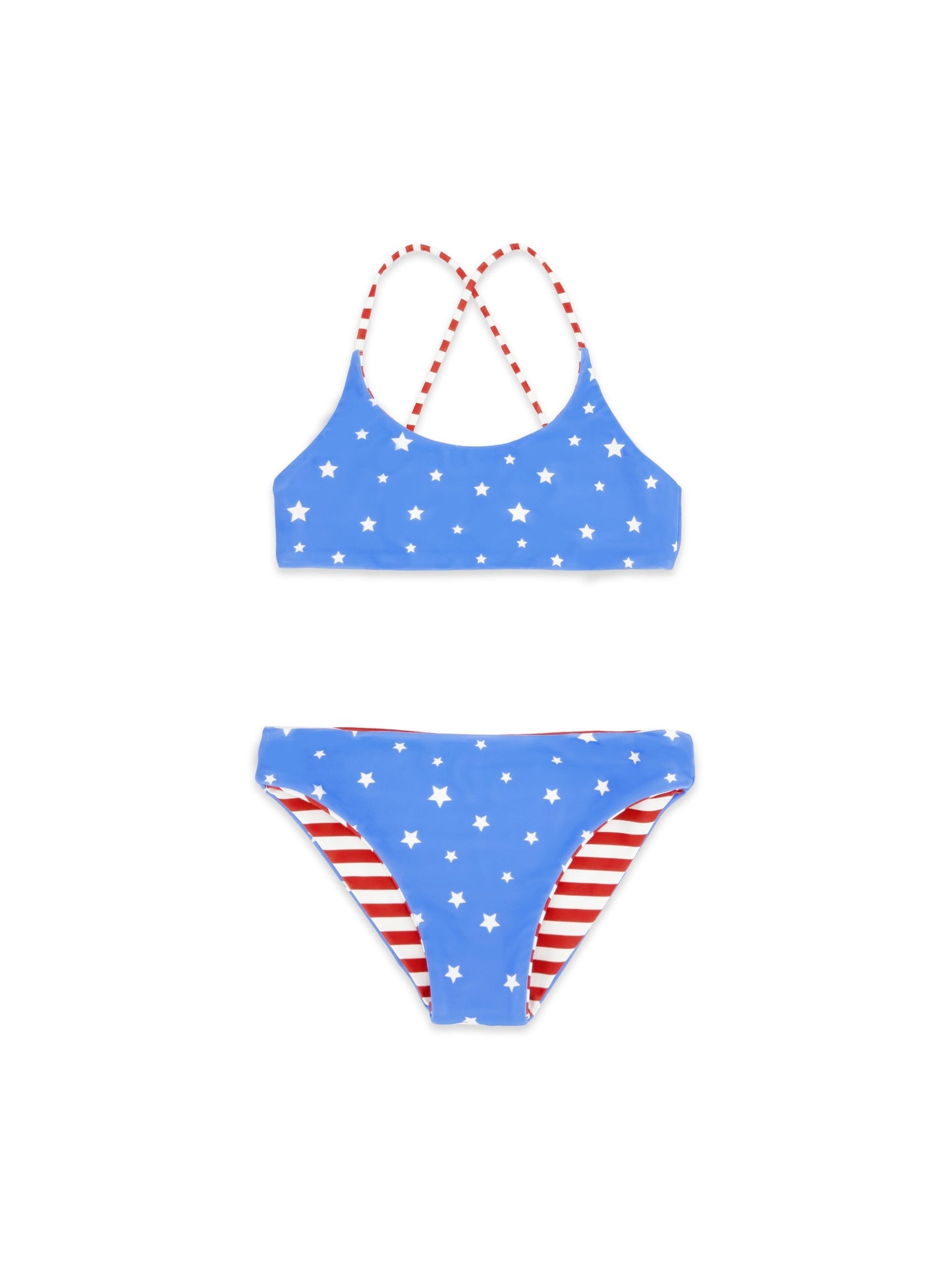 Waverly Reversible Bikini - True Red