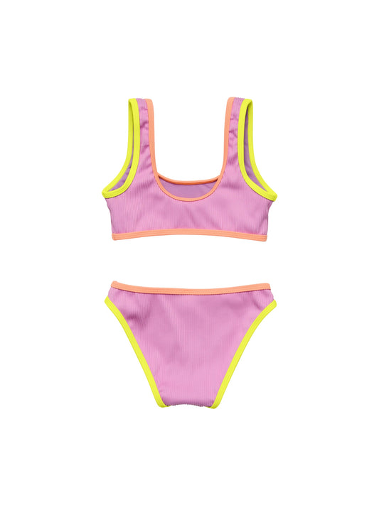 VACAY POP RECYCLED CROP BIKINI