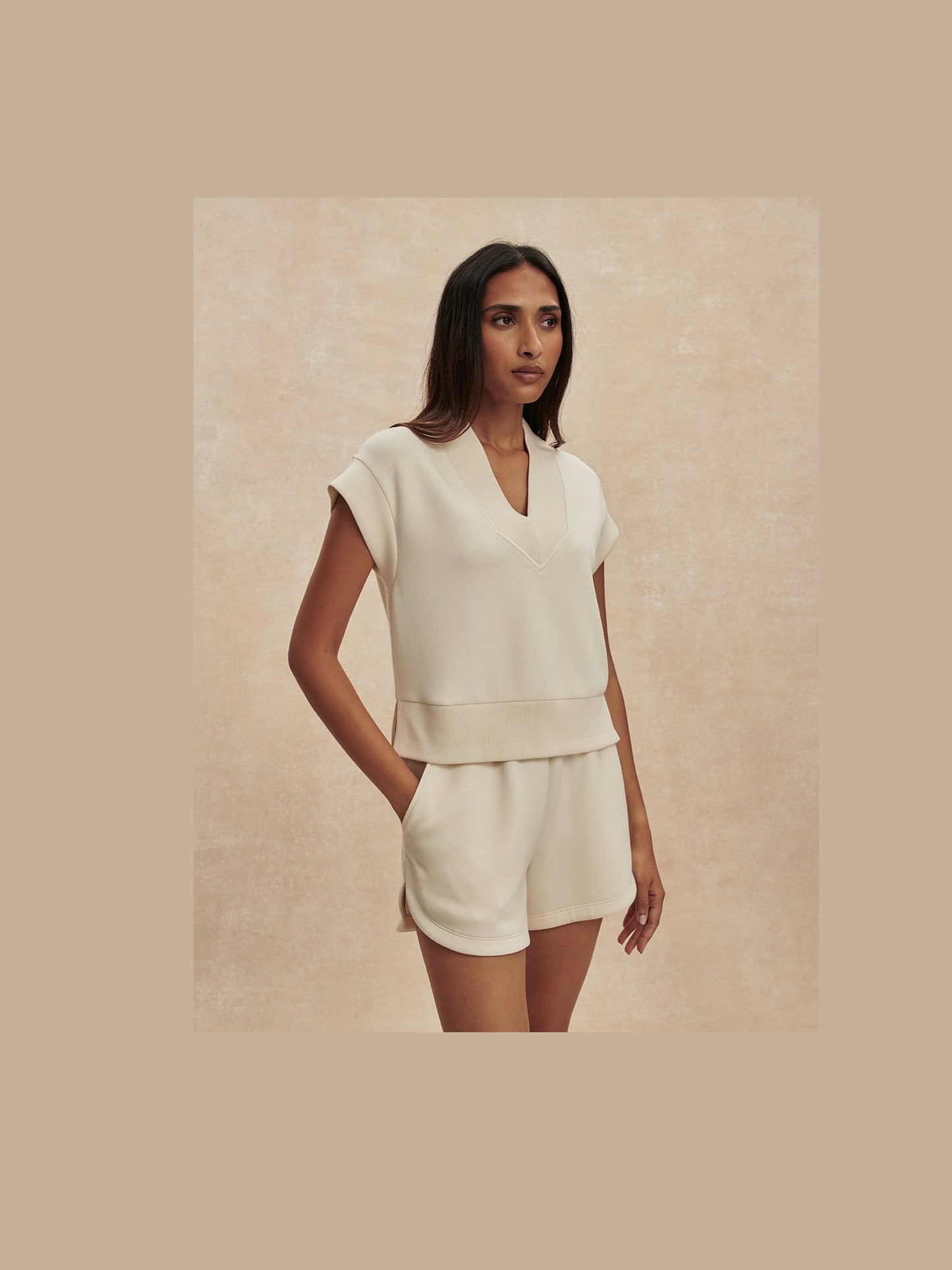 Coulter High Rise Shorts - Pristine