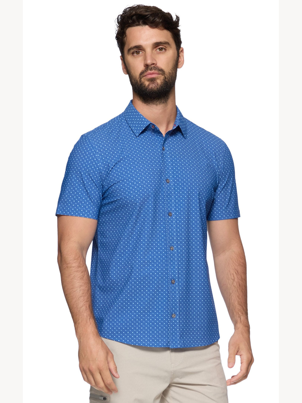 Alexandria Short Sleeve Medallion Journey Shirt