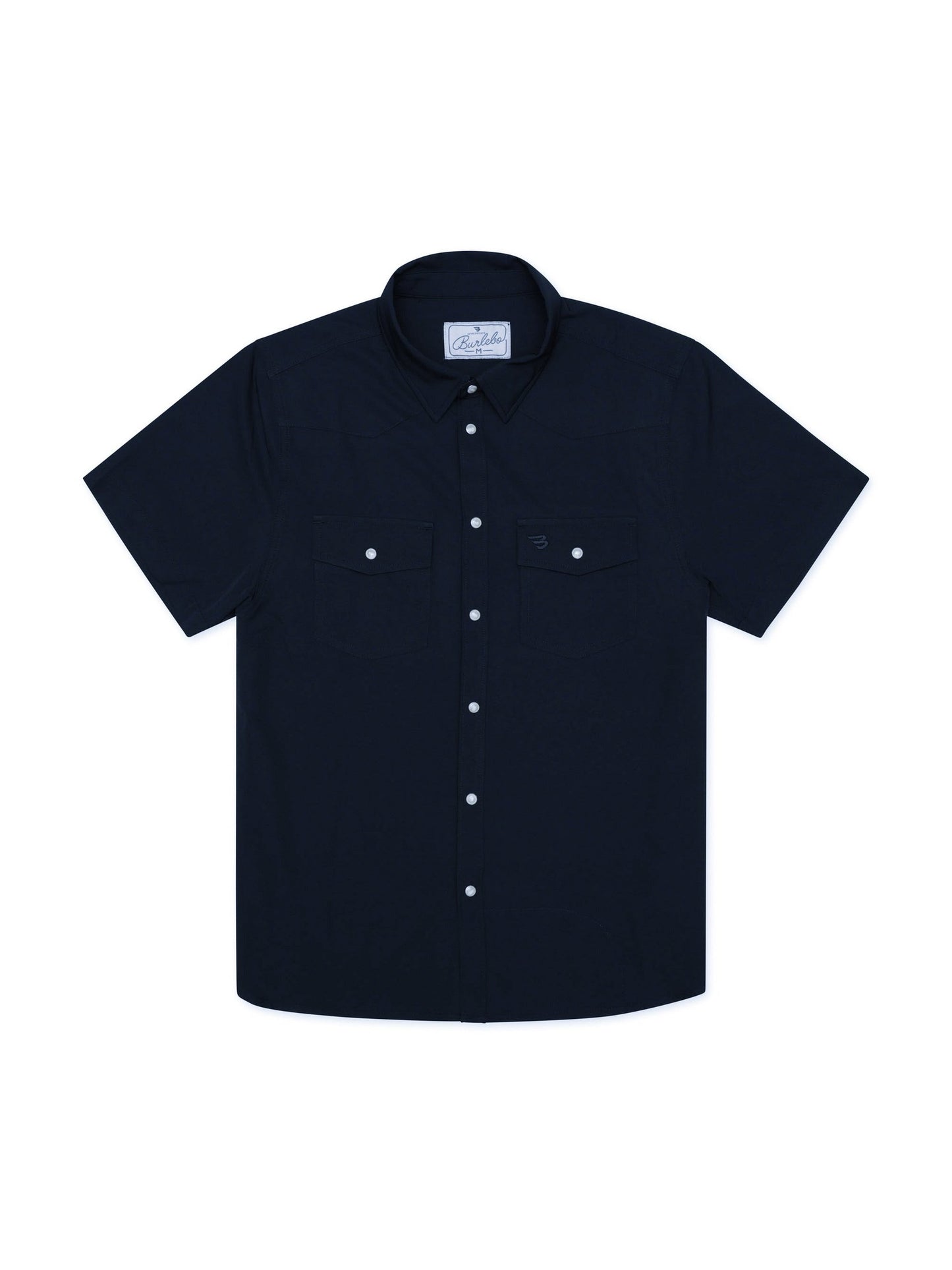Performance Western Shirt - Navy Blue