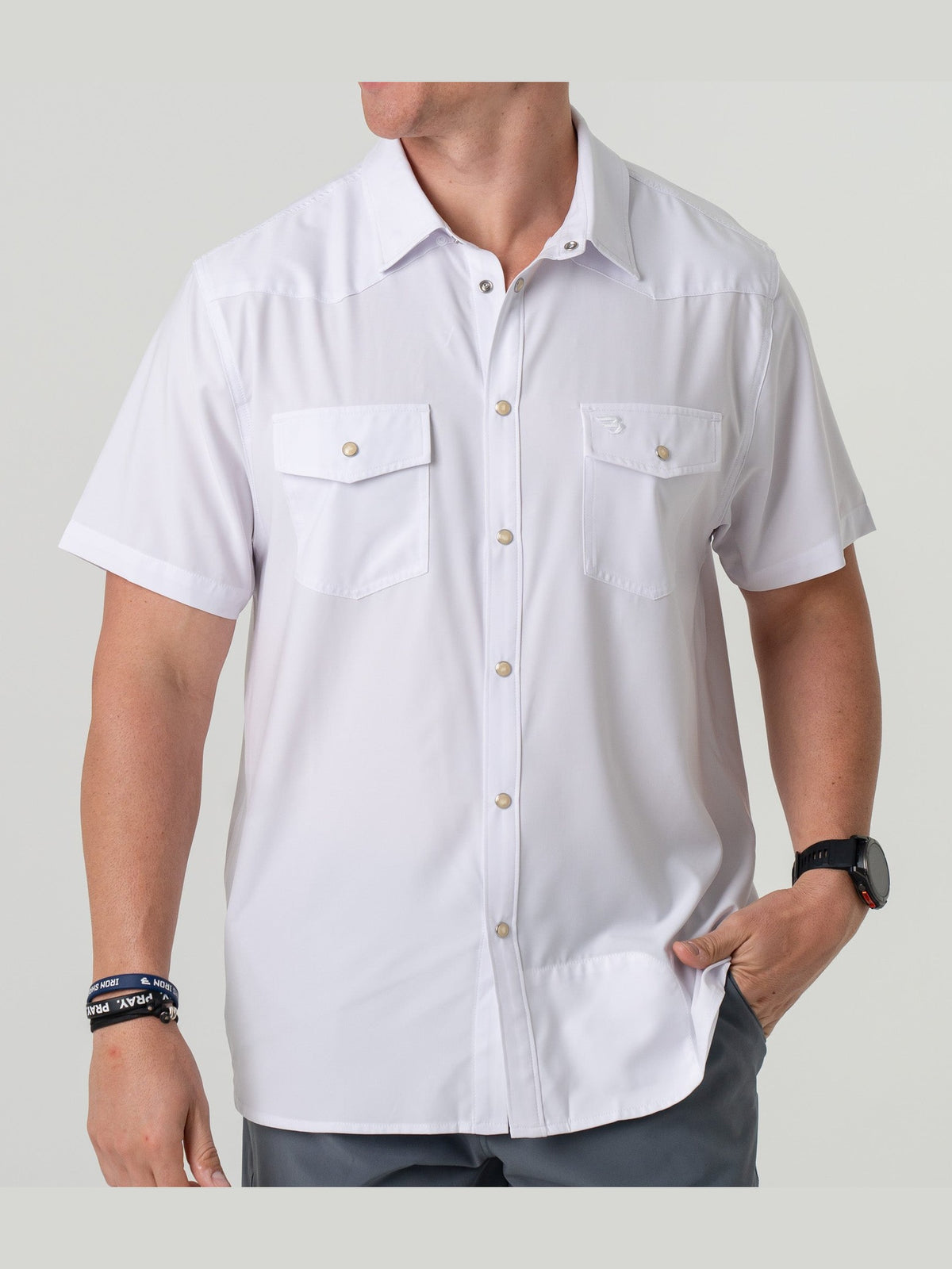 Performance Western Shirt - White