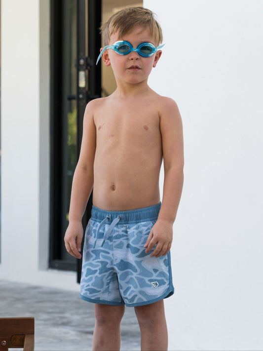 Youth Swim Trunk - Seaside Camo