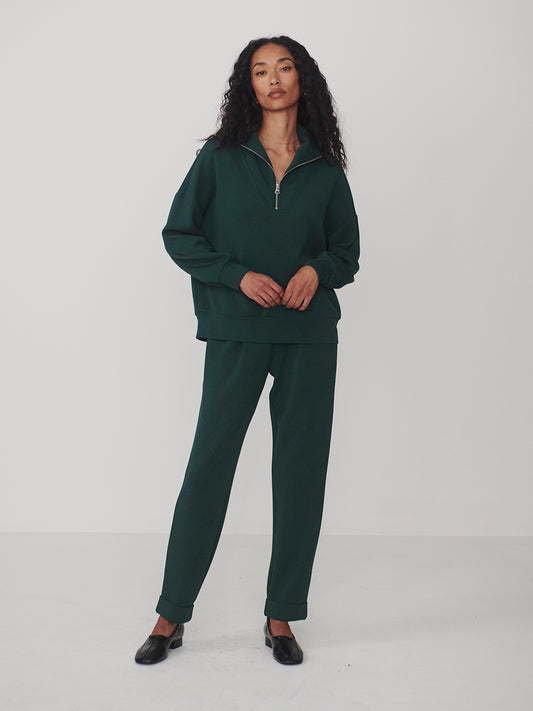 Hawley Half Zip - Ponderosa Pine
