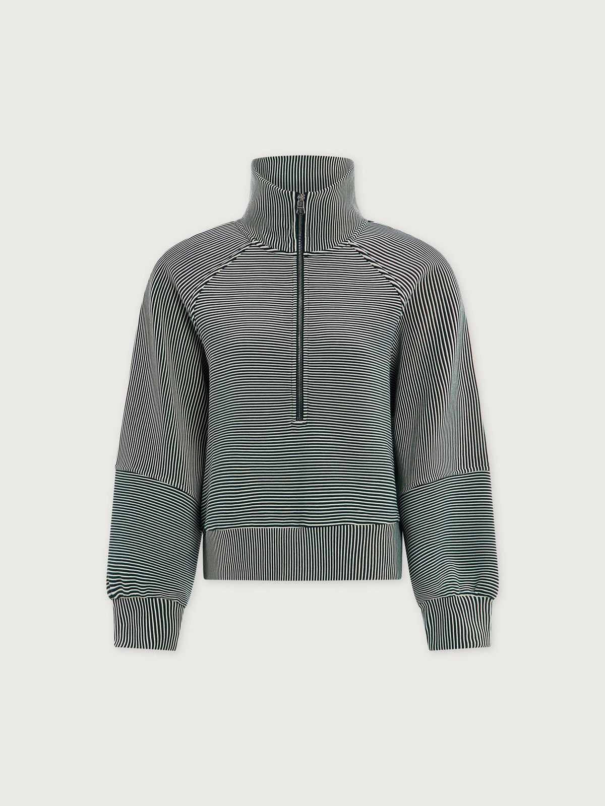 Milano Half Zip Sweat 2.0 - Ponderosa Pine/Pristine