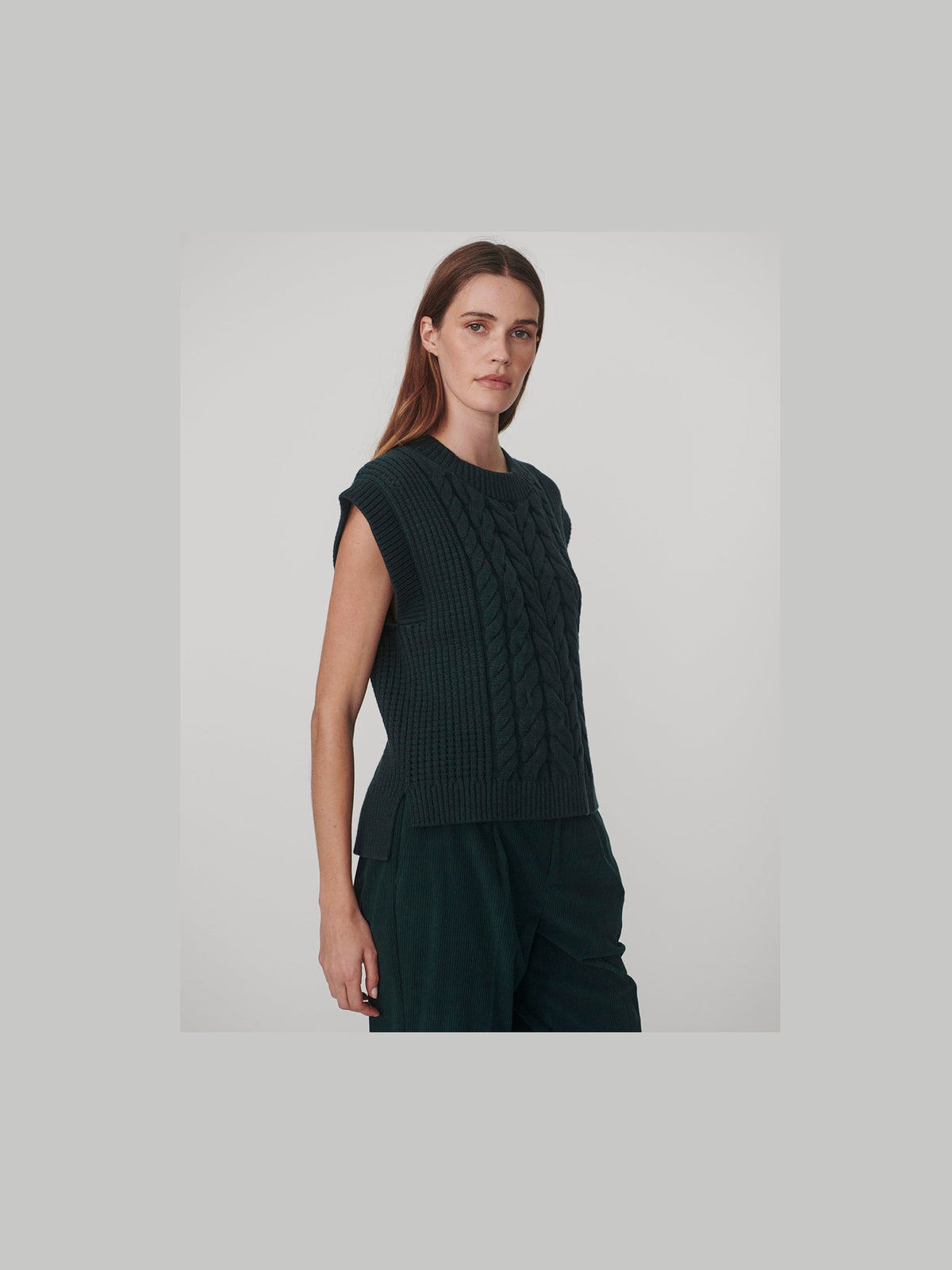 Pixie Relaxed Knit Tank - Ponderosa Pine