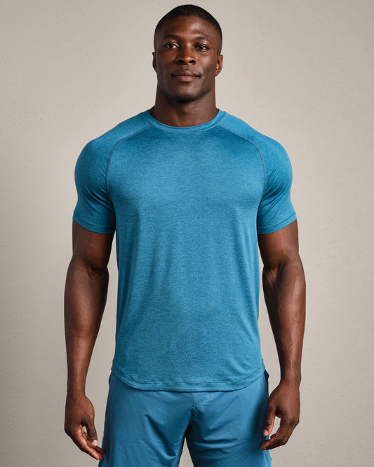 Atmosphere Tee - Ash Blue