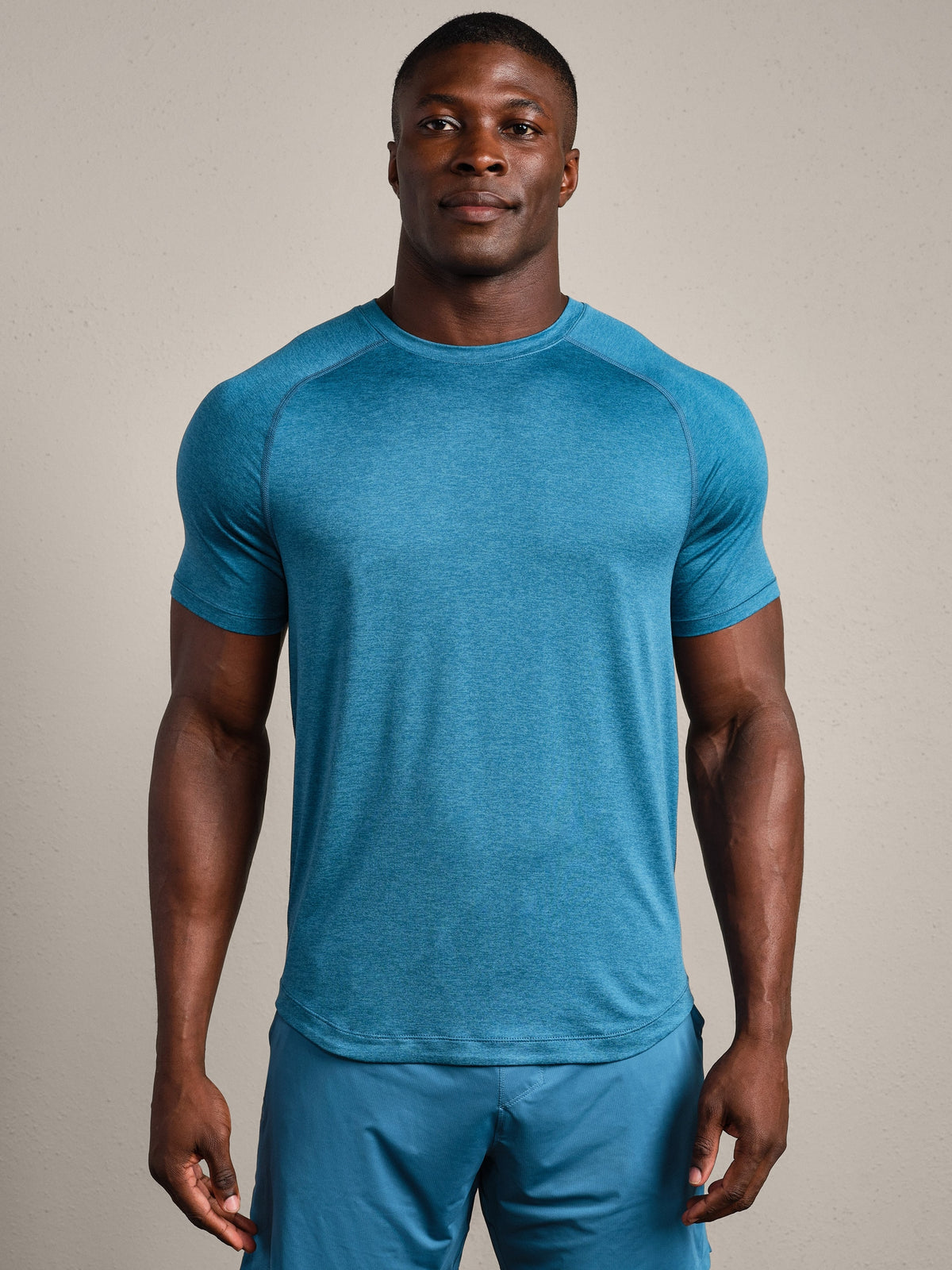 Atmosphere Tee - Ash Blue